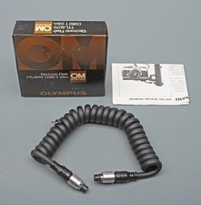 Olympus OM Electronic Flash TTLAuto Cord T 0.6m TTL Auto Cord MINT / UnUsed Box