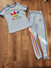 Faux Adidas womens pants  top set