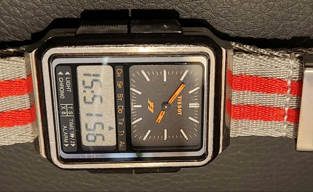 Vintage Ana-Digi Tissot F1 Tsx-8 Watch | eBay