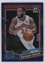 2023-24 Panini Donruss Optic Rated Rookie Purple Prizm Markquis Nowell #236 05gv
