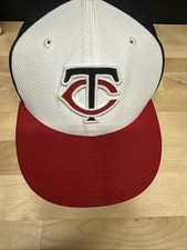 Preowned New Era 59Fifty MLN Minnesota Twins Hat Size 7 1/2
