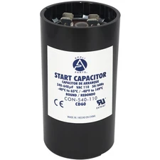 Appli Parts CON-540-110 Motor Start Capacitor 540-648 MFD uF, 110-125 VAC. Unive