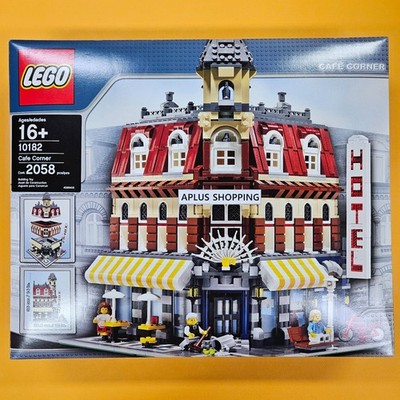 Lego 10182 Cafe Corner Modular House Very Rare Item Sealed | eBay
