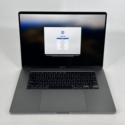 MacBook Pro 16 Touch Bar Space Gray 2019 i7 16GB 512GB Radeon Pro 5300M Good