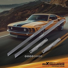 45 12 Gauge Square Subframe Connectors Weld In For 1979-04 Ford Mustang Cobra