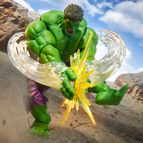 -=] HASBRO - Marvel Legends Maximum Series Action Figure Hulk 21 cm [=- - Immagine 2 di 4