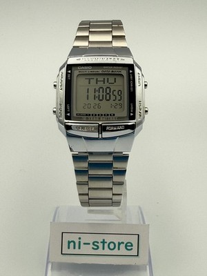 CASIO Multilingual DATA BANK DB-360 Digital Quartz Watch JP- Rank B
