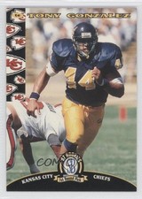 1997 Score Board Rookies Tony Gonzalez #2 HOF 1g9