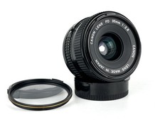 Canon 35mm f/2.8 Lens Standard Wide Angle Canon FD Mount Clean Optics + Nr Mint