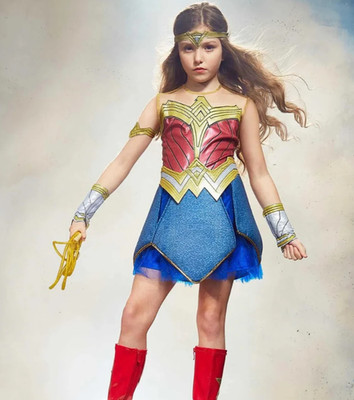 Ultimate Wonder Woman CostumeChasing Fireflies Size Large & Medium