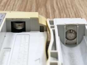 Wonder Swan Crystal Blue Violet Console Japan - With Defects LG8467