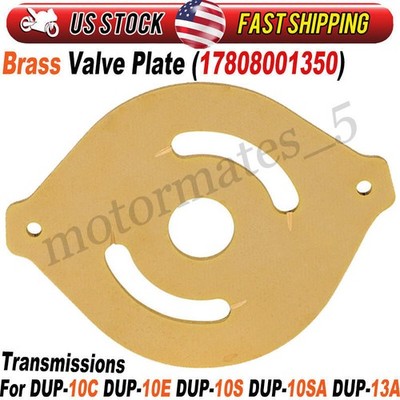 Brass Valve Plate For DUP-10 DUP-13A Hydrostatic Trans Transmission -17808001350
