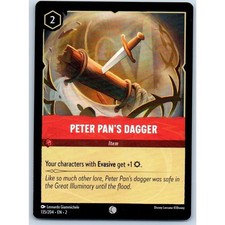 Peter Pan's Dagger 135/204 Disney Lorcana Card