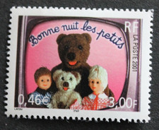 Timbre - FRANCE - Bonne nuit les petits - YT3372 (du BF n°35) - Neuf** - 2001