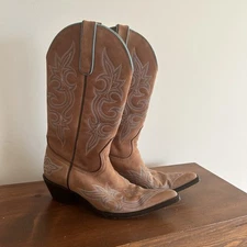 Women’s Lane Saratoga Leather Pull On Boots Size 8