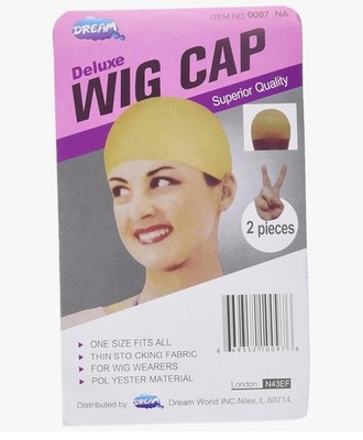 DREAM Deluxe Wig Cap 2 pc Item Number 0097 NA Natural Beige One Size Fits All
