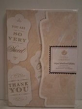 Anna Griffin - New Opened - Super Sentiment Stickers - 108 Stickers