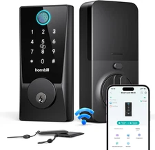 Wifi Smart Locks for Front Door: Keyless Entry Wifi Keypad Deadbolt Lock, Compat