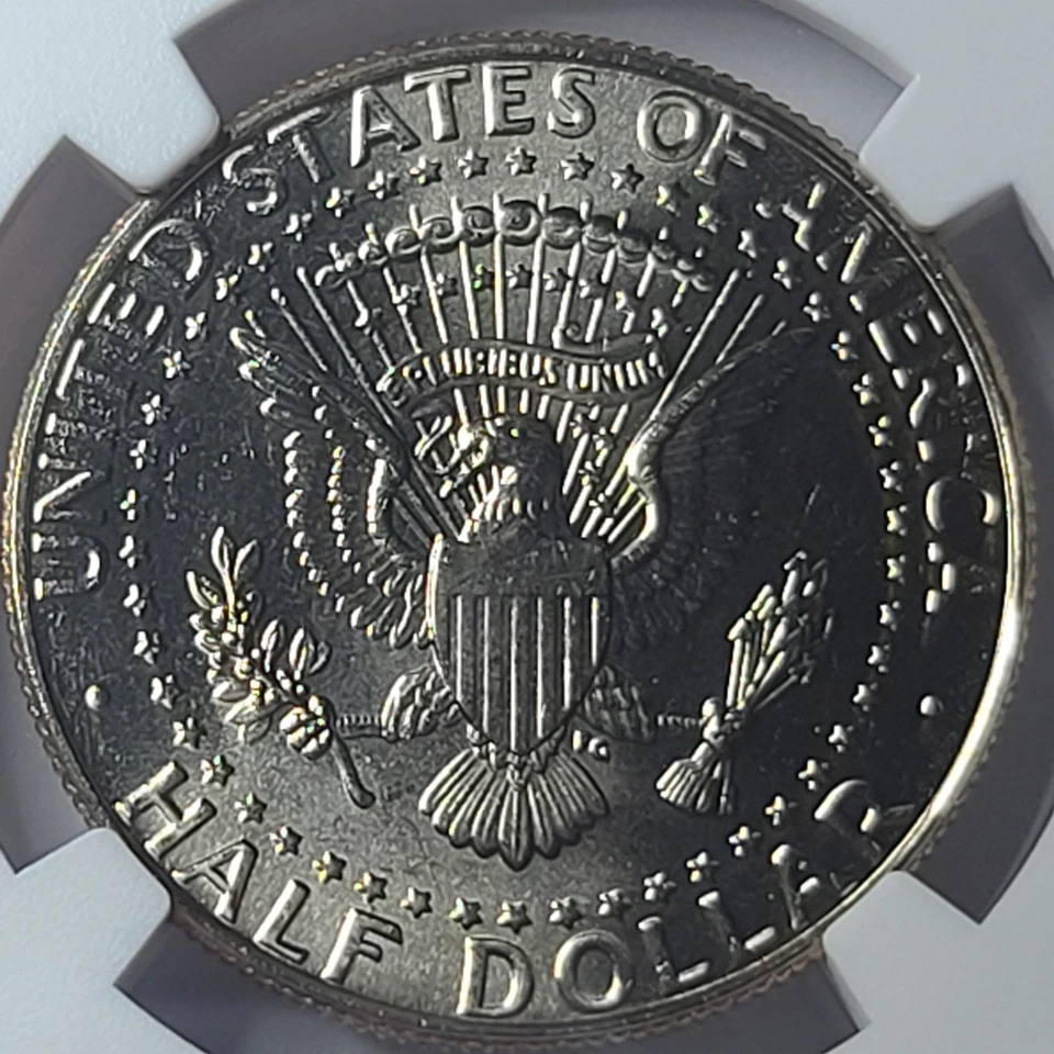 1991 P KENNEDY HALF DOLLAR NGC MS66 8163709-044 - Image 4 of 4