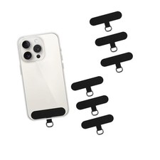 6 Packs Phone Tether Tap without Adhesive  Universal Cell Phone Lanyard Pa