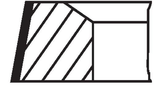 4x PISTON RING KIT 030 60 N0 FOR VW ATM/BEJ/AEG/AZJ/APK/AZG/AQY/AZH/AZM 2.0L - Picture 2 of 13