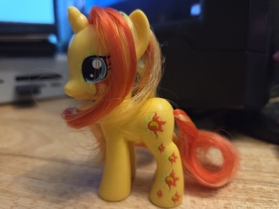 My Little Pony G4 MLP Sunset Shimmer 3'' Cutie Mark Magic w/Brushable Hair