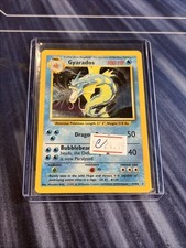 Pokémon Gyarados Holo Card Set Base Raro, 6/102