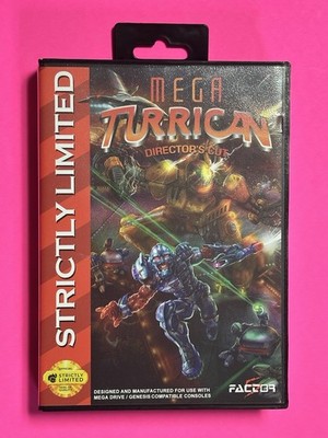 Mega Turrican - Director's Cut [Strictly Limited] Video Game New SEALED SLG RARE