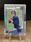 2025 Donruss Optic Jaxson Dart Rated Rookie Holo Silver Prizm #273 RC Giants