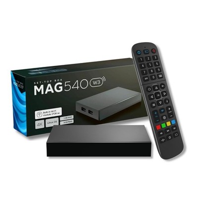 MAG540w3 Set-Top Box   4K HDR Streaming Media Player, 4K HDR Output, Amlogic ...