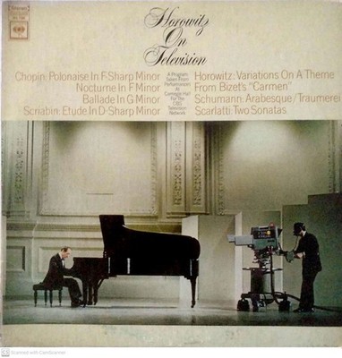 Vladimir Horowitz, Horowitz On Television, (LP, Album, RP), NM or M-, 4028981146