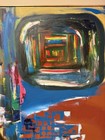 Large Original Abstract Modern Canvas Painting Signed OOAK 2023 — photo 3