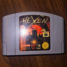 Hexen (Nintendo 64, 1997) N64 Game Cartridge - Tested & Working - Loose