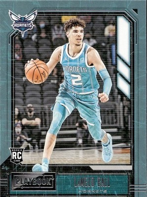Lamelo Ball Rookie - 2020-21 Panini Chronicles Playbook Basketball #192
