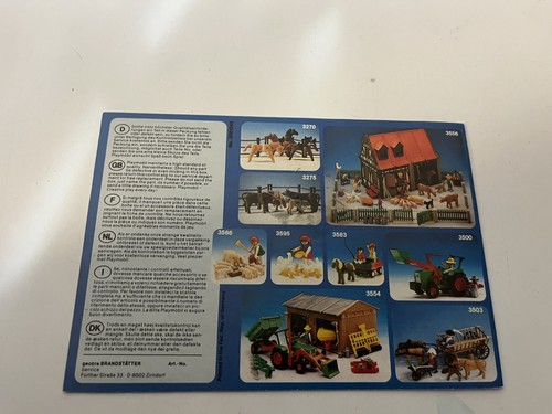 Vintage Playmobil 3466 "Kayak with Dog Sled" 1985. Made in Germany. - Picture 12 of 14