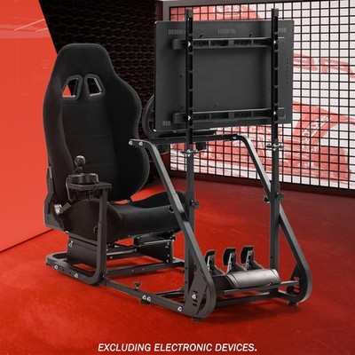 Supllueer Racing Simulator Cockpit Sim Stand Fit Logitech G29 G920 Thrustmaster