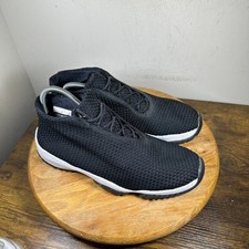 Jordan Future Men Size 11 Black Woven Basketball Shoes 656503-010