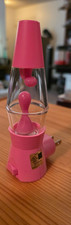 Rare! Mini The Original Lava Lamp Night Light Pink Wall Plug In On/off Switch