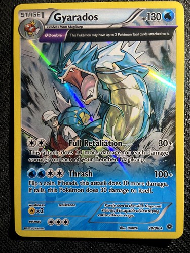 Gyarados 21/98 Ancient Origins Pokemon Holo 2015