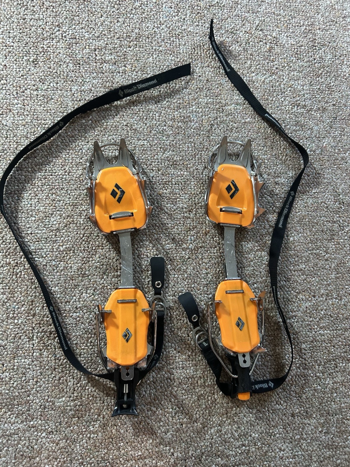 Crampones de montañismo de acero Black Diamond Sabretooth Pro 12 puntos talla 4-15