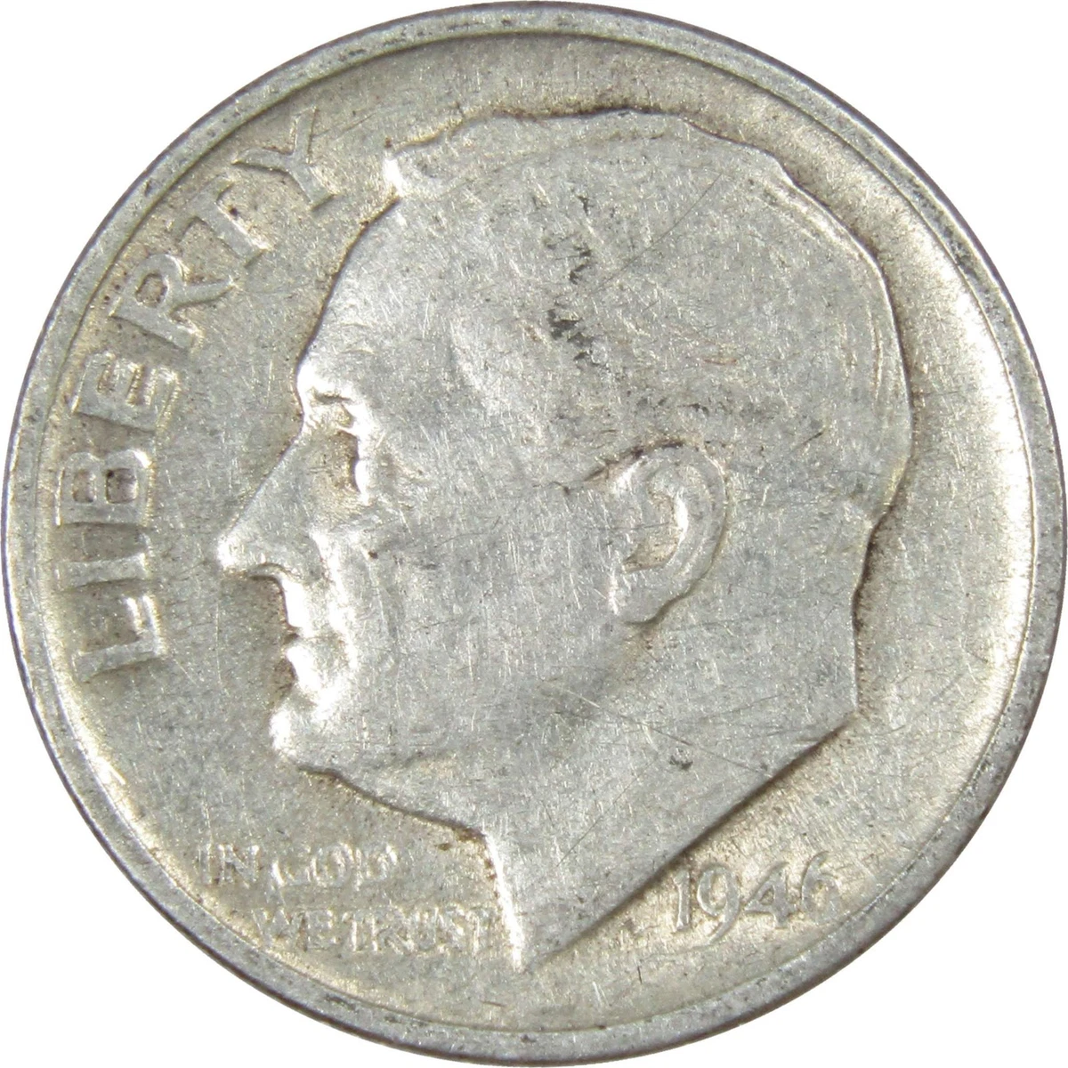 アメリカ1946年銀貨 1946 年罗斯福硬币(1946-现在) | eBay