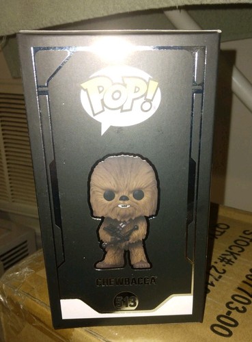 FUNKO POP! Star Wars (Chewbacca) #513 Esclusiva Convenzione Galattica - Nuovo - Foto 4 di 10