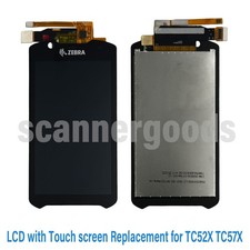 LCD Digitizer with Touch Screen Replacement for ZEBRA TC52X TC57X TC52AX