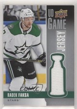 2019-20 Upper Deck UD Game Jersey Radek Faksa #GJ-RF 2d8