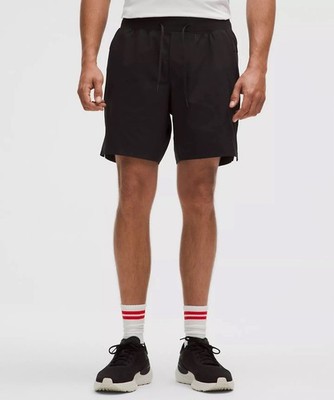 Lululemon Size Medium Zeroed In Linerless Short 7'', Black, NWT