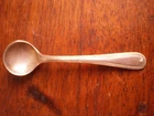 Antique Gorham Newcastle Pattern Sterling Silver Salt Spoon 2 5/8" No Mono