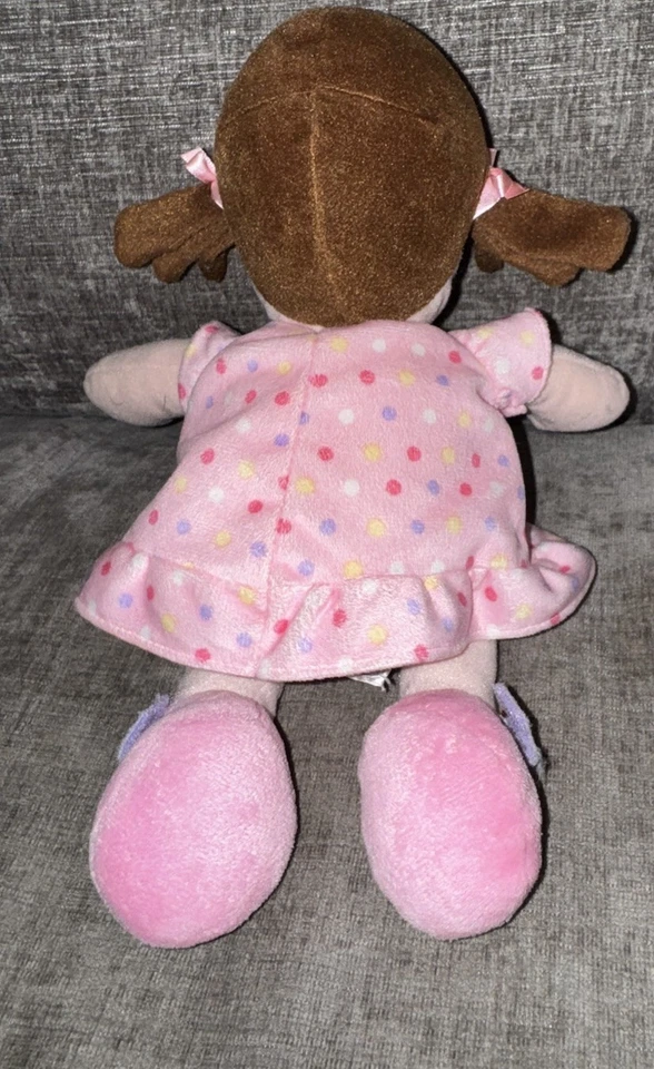 Muñeca bebé de peluche Garanimals juguete 10 pulgadas mi primera muñeca Lovey Foto 3 de 4