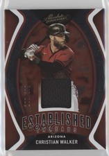 2022 Panini Absolute Established Threads 100/299 Christian Walker #ET-CW 0lt3