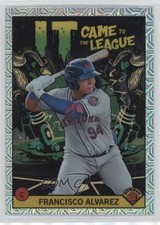 2022 Bowman Chrome Mega Box Mojo Refractor Francisco Alvarez #ICFL-13 1ar2