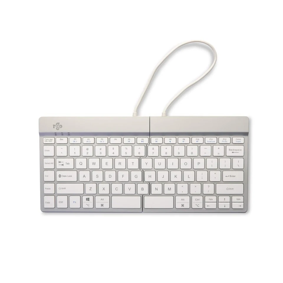 R-Go Split Keyboard, Scissors Mechanism, Anti Carpal Tunnel, 2 Part Ergonomic... - Image 4 of 4